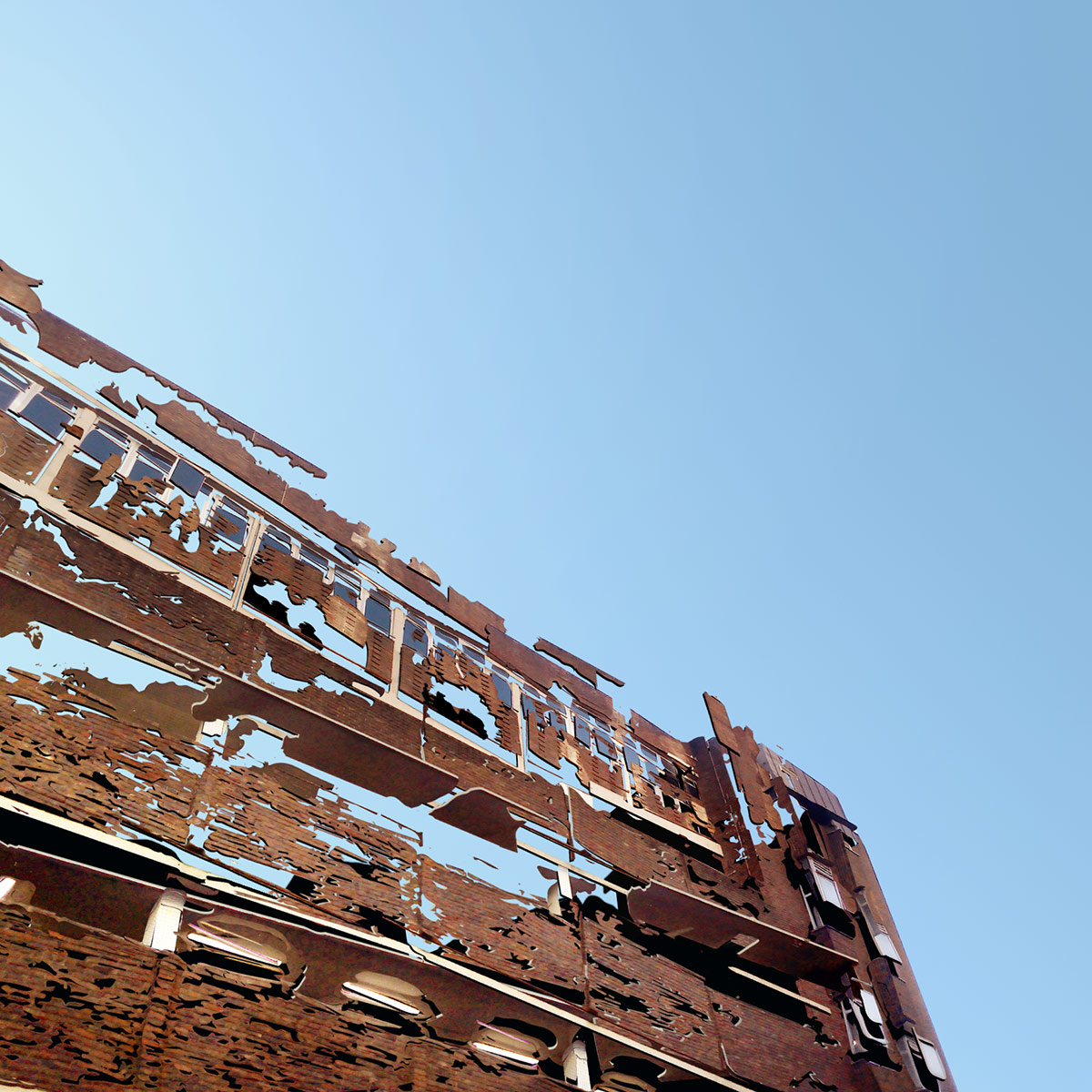 Shattered Building